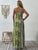 Full Size Printed Scoop Neck Maxi Cami Dress