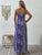 Full Size Printed Scoop Neck Maxi Cami Dress