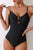 Cutout Spaghetti Strap One-Piece Swimwear