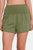 Zenana High-Waisted Zippered Back Pocket Active Shorts