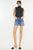 Kancan Distressed High Waist Denim Shorts