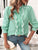 Textured Lace Detail Long Sleeve Shirt