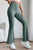 Basic Bae Full Size Ribbed High Waist Flare Pants