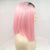 13*3" Lace Front Wigs Synthetic Mid-length Straight 12" 130% Density