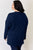 Basic Bae Full Size Ribbed Half Button Long Sleeve High-Low T-Shirt