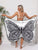 Tassel Butterfly Spaghetti Strap Cover Up