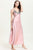 Full Size Lace Trim V-Neck Spaghetti Strap Satin Night Dress