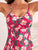 Printed Scoop Neck One-Piece Swimwear