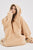 Lantern Sleeve Oversized Hooded Fuzzy Lounge Dress