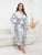 Plus Size Tie Waist Robe