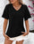 V-Neck Dropped Shoulder T-Shirt