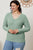 Basic Bae Full Size Ribbed V-Neck Long Sleeve T-Shirt