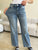 Judy Blue Full Size High Waist Distressed Straight Jeans