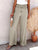 Full Size Decorative Button High Waist Pants