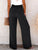 Full Size Decorative Button High Waist Pants