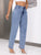 Mid-Rise Waist Jeans with Pockets