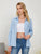 Pocketed Button Up Long Sleeve Denim Shirt