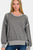 Zenana Washed Exposed-Seam Sweatshirt