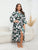 Plus Size Tie Waist Robe