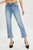 RISEN Full Size High Rise Distressed Cropped Straight Jeans