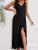 Backless Tassel Surplice Spaghetti Strap Cover Up Dress