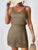 Openwork V-Neck Sleeveless Cover Up Dress