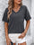 V-Neck Dropped Shoulder T-Shirt