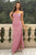 Sequin Backless Split Maxi Dress