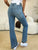 Judy Blue Full Size Mid Rise Destroyed Hem Distressed Jeans