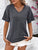 V-Neck Dropped Shoulder T-Shirt