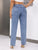 Mid-Rise Waist Jeans with Pockets