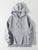 Drawstring Dropped Shoulder Hoodie