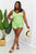 Marina West Swim By The Shore Full Size Two-Piece Swimsuit in Blossom Green