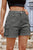 Pocketed High Waist Shorts