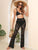 Lace High Waist Swim Pants