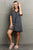 MOON NITE Button Down Sleepwear Dress