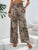 Printed Wide Leg Pants