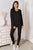 Basic Bae Full Size V-Neck Soft Rayon Long Sleeve Top and Pants Lounge Set