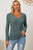 Basic Bae Full Size Ribbed V-Neck Long Sleeve T-Shirt