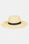 Fame Flat Brim Straw Weave Hat