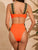 Cutout Wide Strap One-Piece Swimwear