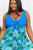 Marina West Swim Full Size Sail With Me V-Neck Swim Dress in Blue