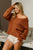 BiBi V-Neck Cable Knit Sweater