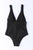 Plunge Wide Strap One-Piece Swimwear