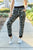 Celeste Design Full Size Leopard Contrast Sweatpants