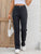 Pocketed High Waist Straight Pants