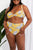 Marina West Swim Take A Dip Twist High-Rise Bikini in Mustard