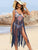 Fringe Spaghetti Strap Cover-Up