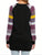 Color Block Round Neck Long Sleeve T-Shirt