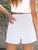 Drawstring High Waist Shorts with Pockets